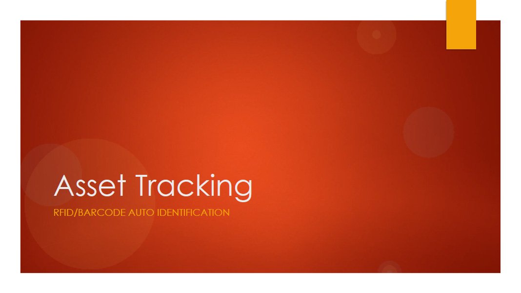 Asset Tracking